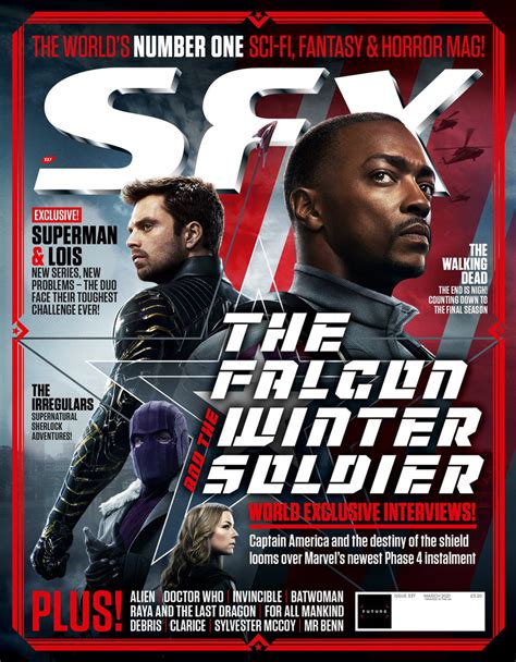 SFX Magazine March 2021 Issue 337 The Falcon And The Winter Soldier Se ...