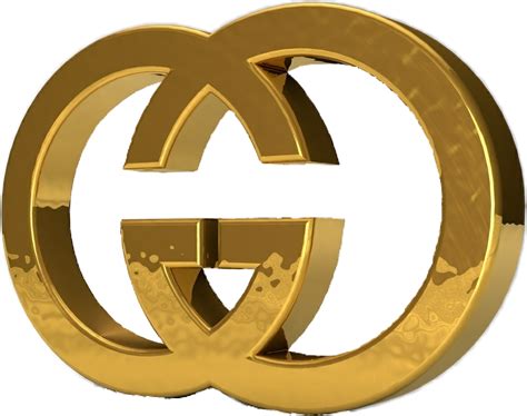 gold gucci logo transparent - Glenn Tillman