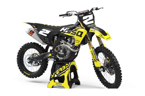 Custom dirt bike Graphics kit Husqvarna DUAL | custom-graphics-mx