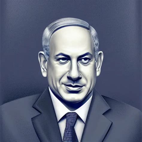 a portrait of benjamin netanyahu by pablo picaso | Stable Diffusion ...