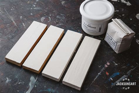 Size, Primer, Gesso and Ground Explained - Jackson's Art Blog