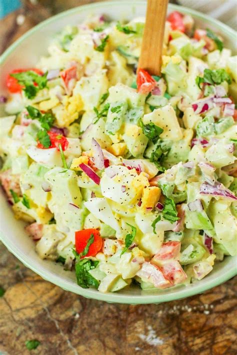 Chayote Egg Salad - Latina Mom Meals