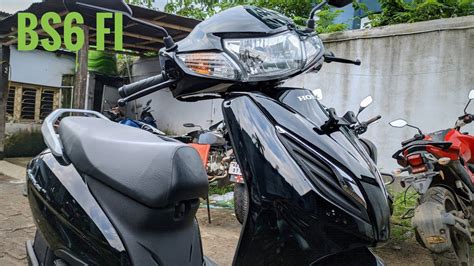 Honda Activa 6G Detailed Review! Glossy Black| All updates explained ...