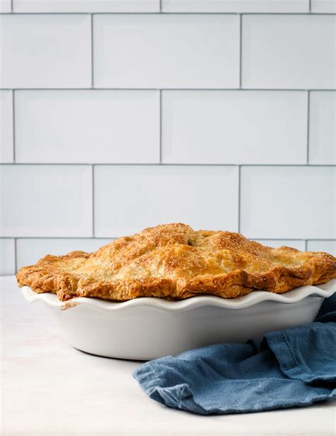 This Mile High Apple pie is made up of about 5-1/2 pounds of apples ...