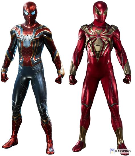 Do you think the MCU Iron Spider suit should've just been Red and Gold ...