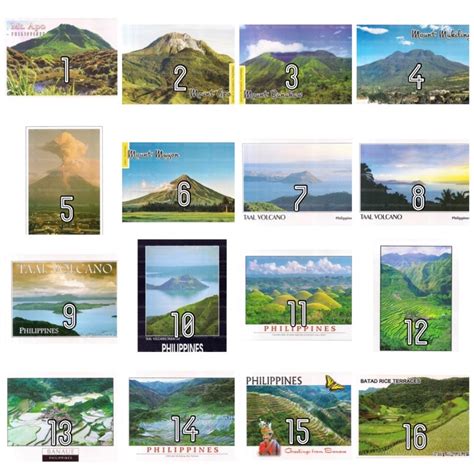 Philippine Postcards - Landforms | Shopee Philippines