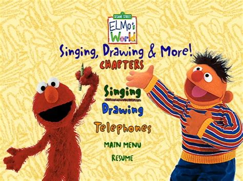 Elmo's World Singing Drawing and More Chapters by Jack1set2 on DeviantArt