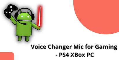 Voice Changer Mic for Gaming – PS4 XBox PC - Sharemal