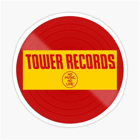 Tower Records Stickers | Redbubble