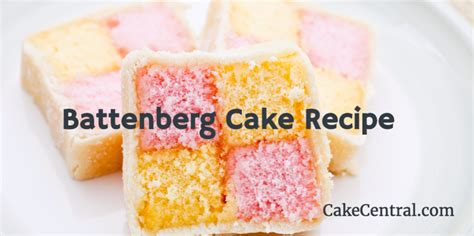 Battenberg Cake Recipe - CakeCentral.com