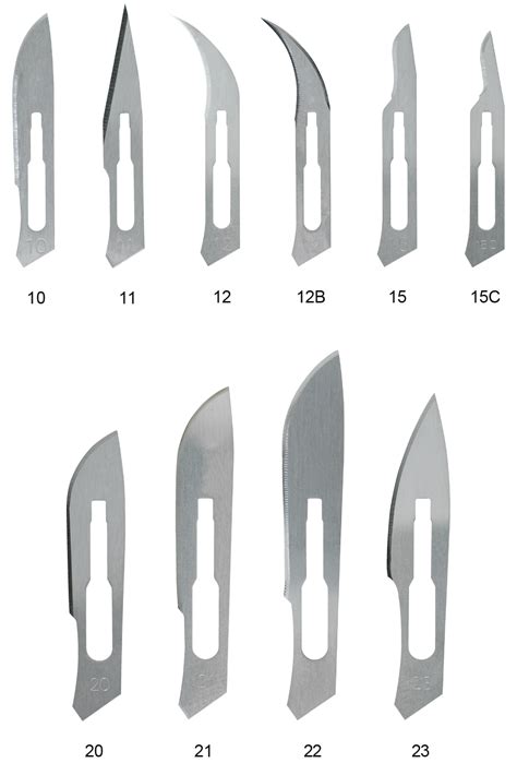 100 Sterile Surgical Blades With FREE Scalpel Knife Handle Medical Dental Tools ...