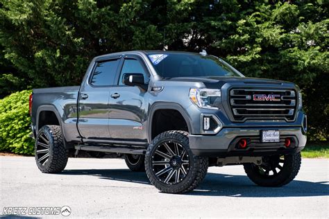Lifted 2019 GMC Sierra 1500 AT4 with 22×12 Fuel Contra Wheels and 4 ...