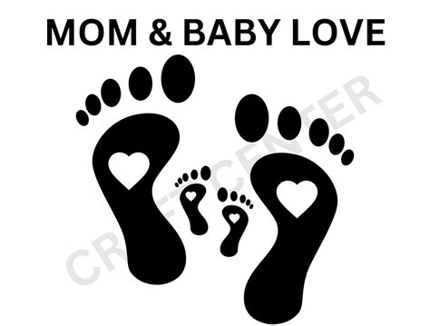 Baby Footprint SVG Instant Download SVG Files Download - Etsy