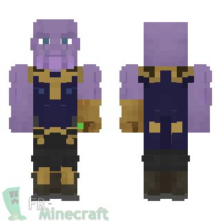 ⛏️ FR-Minecraft Skin Minecraft : Thanos - Avengers