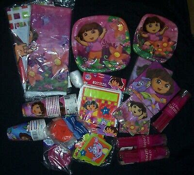 DORA The Explorer Party Supplies HUGE LOT 50 pcs. Games Favors Gifts NEW | eBay