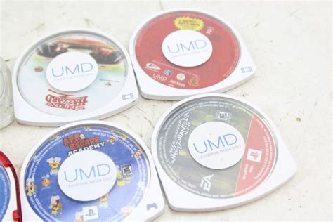 Sony PSP Game & Movie Discs; 8 Pieces | Property Room