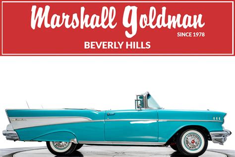 Used 1957 Chevrolet Bel Air Convertible For Sale (Sold) | Marshall Goldman Cleveland Stock #B21173