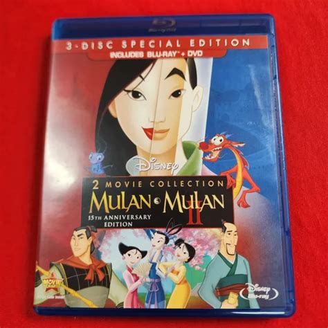 MULAN / MULAN II (3-Disc Special Edition) [Blu-ray / DVD] FREE SHIPPING ...