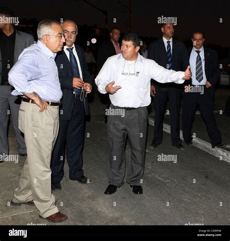 Palestinian Prime Minister, Salam Fayyad during the opening of the ...