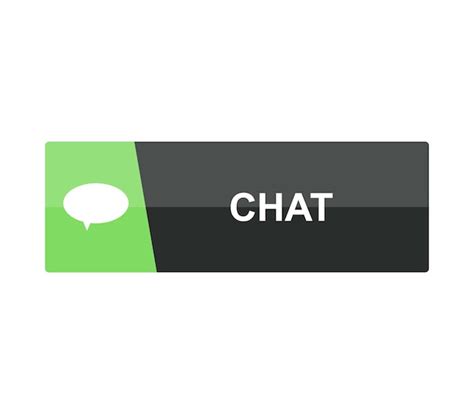 Free Vector | Chat button