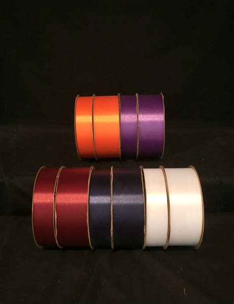 White 2” Satin Ribbon 10 Yrads – Homecoming Supplies