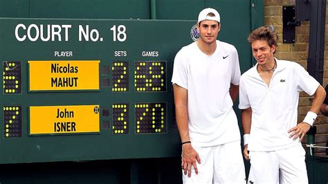 Há nove anos, John Isner e Nicolas Mahut quebravam o recorde de partida mais longa da história ...