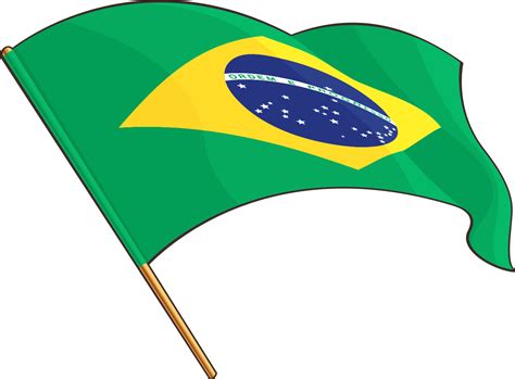 1378 X 1015 4 0 - Brazil Flag Drawing Clipart - Full Size Clipart (#3258050) - PinClipart