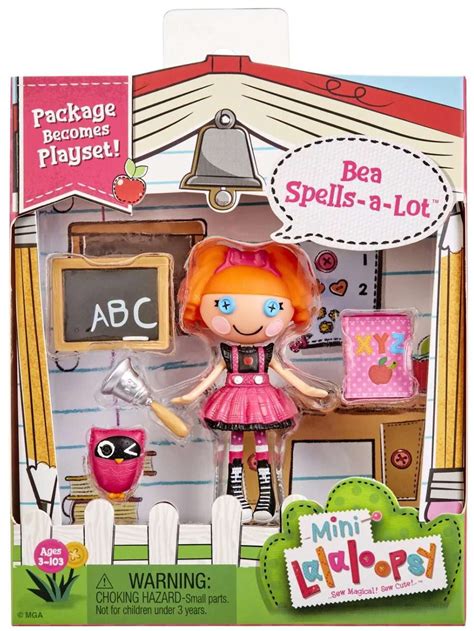 Lalaloopsy Series 2 Bea Spells-a-Lot Mini Figure Playset - Walmart.com