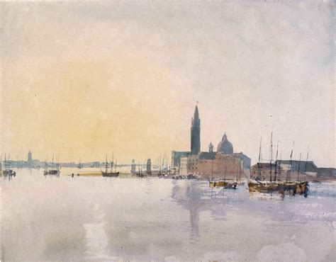 Turner Venice: San Giorgio Maggiore - Early Morning 1819 from Como and ...