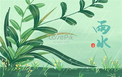 Spring rain illustration illustration image_picture free download 401677650_lovepik.com