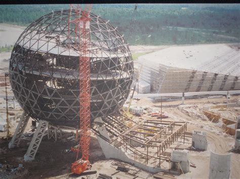 The Design and Construction of Epcot’s Spaceship Earth | Epcot, Spaceship earth and Construction