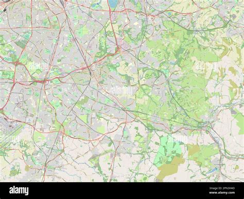 Stockport, metropolitan borough of England - Great Britain. Open Street ...