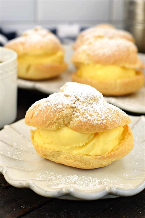 Cream Puff Recipe - Shugary Sweets