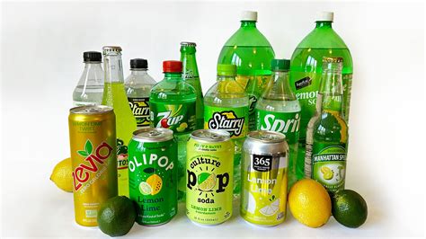 15 Popular Lemon-Lime Sodas, Ranked Worst To Best