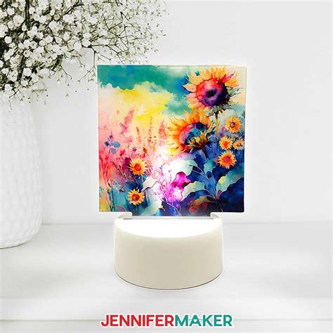 Sublimation On Acrylic: Easy Guide and Top Blanks! - Jennifer Maker