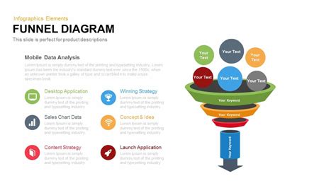 Funnel Diagram PowerPoint Template and Keynote Slide