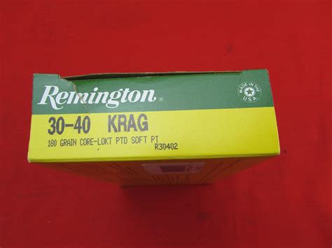 30-40 Krag Remington Ammo 180 grain 20 ct | Midwest Military Collectibles