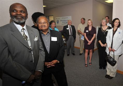 Dedication of Lafayette Street Dental Clinic | Guests listen… | Flickr