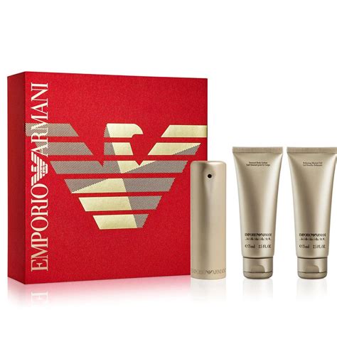 Emporio Armani 3 Piece Gift Set Standard by Giorgio Armani For Women ...