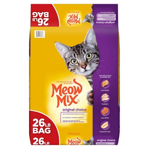 Save on Meow Mix Original Choice Dry Cat Food Chicken Turkey Salmon ...