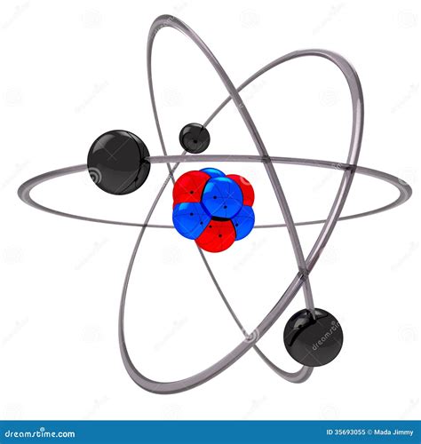 Atom Model Royalty Free Stock Photo - Image: 35693055