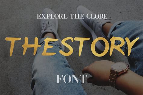 The Story Font - 50% Off | Fonts ~ Creative Market