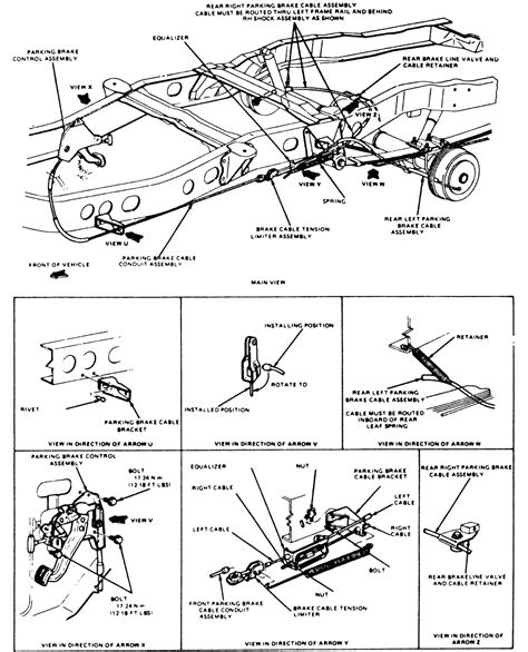 Ford ranger brake line diagram