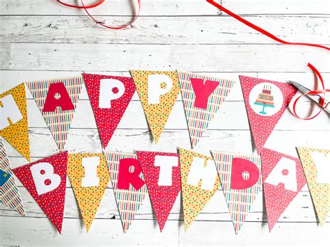 Happy Birthday Banner Printable Free - FREE Printable HQ