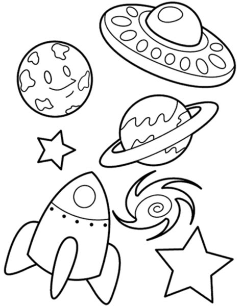 Space Coloring Pages 3 | Coloring Pages To Print