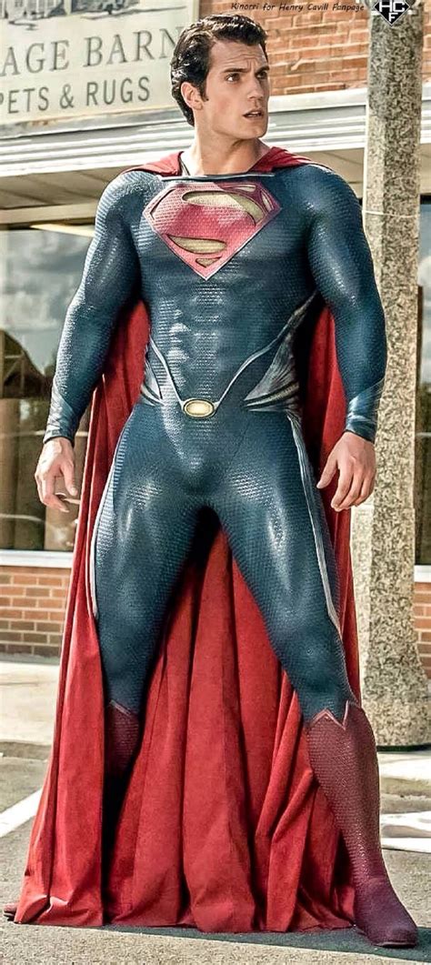 Henry Cavill Man Of Steel Costume