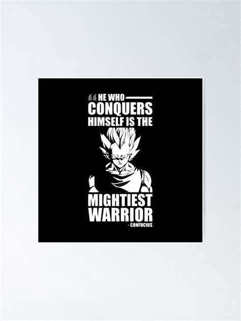 "Vegeta's pride quote" Poster for Sale by CasperN | Redbubble