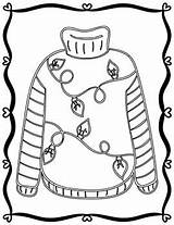 Ugly Christmas Sweater Coloring Pages  Cant Miss Holiday Fun sketch template