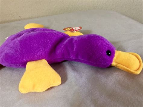 Patti Platypus Ty The Beanie Babies Collection DOB January 6, 1993 P.V.C. Pellet | eBay