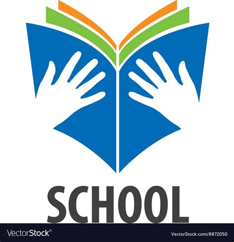 Logo School Royalty Free Vector Image - VectorStock